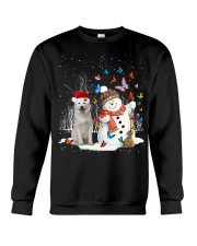 Berger Blanc Suisse-DN2332-Christmas Dog-V10 Crewneck Sweatshirt tile
