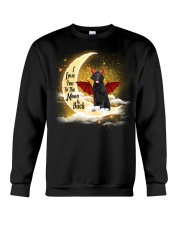 Curly Coated Retriever-CS3193-I Love You-V2 Crewneck Sweatshirt tile