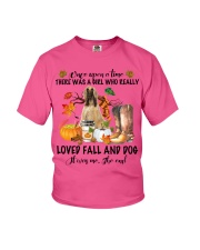 Afghan Hound-CS3254-Loved Fall Youth T-Shirt tile