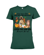 Afghan Hound-CS3254-Loved Fall Premium Fit Ladies Tee tile