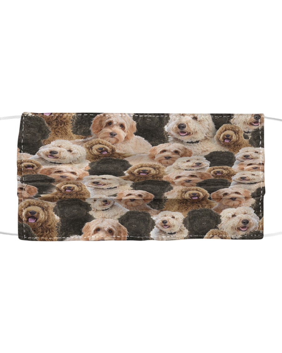 Labradoodle FM Face Cloth face mask