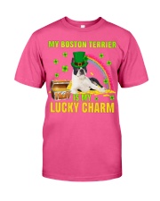 Boston Terrier-CS4143-Lucky Charm-V2 Classic T-Shirt tile
