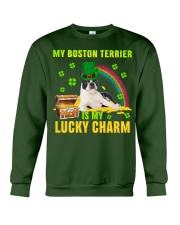 Boston Terrier-CS4143-Lucky Charm-V2 Crewneck Sweatshirt tile