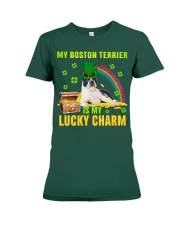 Boston Terrier-CS4143-Lucky Charm-V2 Premium Fit Ladies Tee tile
