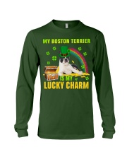 Boston Terrier-CS4143-Lucky Charm-V2 Long Sleeve Tee tile