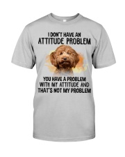 Cockerpoo-CS3647-Attitude Problem Classic T-Shirt front