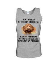 Cockerpoo-CS3647-Attitude Problem Unisex Tank tile