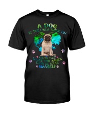 Pug 2-DN1906-Loves You More Classic T-Shirt front