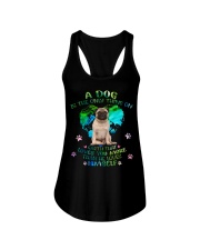 Pug 2-DN1906-Loves You More Ladies Flowy Tank tile