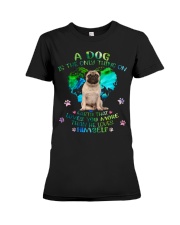 Pug 2-DN1906-Loves You More Premium Fit Ladies Tee tile