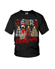 Belgian Shepherd-CS3833-Merry Christmas-V2 Youth T-Shirt tile