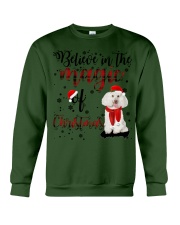 Poodle 2 1-CS3564-Believe In Crewneck Sweatshirt tile