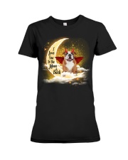 English Bulldog-CS3193-I Love You-V2 Premium Fit Ladies Tee tile