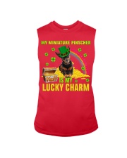Miniature Pinscher-CS4143-Lucky Charm-V2 Sleeveless Tee tile