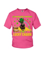 Miniature Pinscher-CS4143-Lucky Charm-V2 Youth T-Shirt tile