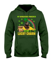 Miniature Pinscher-CS4143-Lucky Charm-V2 Hooded Sweatshirt tile