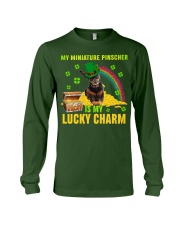 Miniature Pinscher-CS4143-Lucky Charm-V2 Long Sleeve Tee tile
