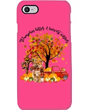 Keeshond-CS3394-Pumpkin Kisses Phone Case tile