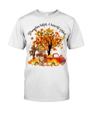 Keeshond-CS3394-Pumpkin Kisses Classic T-Shirt front
