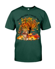 Keeshond-CS3394-Pumpkin Kisses Premium Fit Mens Tee tile