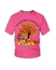 Keeshond-CS3394-Pumpkin Kisses Youth T-Shirt tile