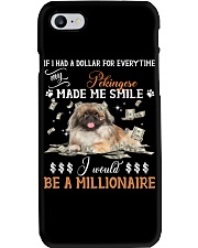 Pekingese-CS3957-Made Me Smile-V2 Phone Case tile