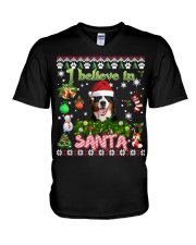 Bernese Mountain-DN2343-Believe In Santa V-Neck T-Shirt tile