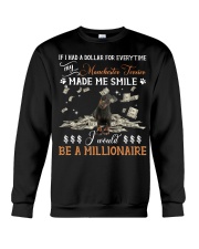 Manchester Terrier-CS3957-Made Me Smile-V2 Crewneck Sweatshirt tile