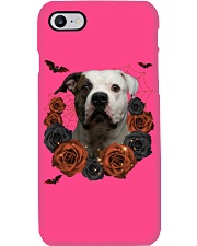 American Bulldog-CS3406-Rose And Dog-V3 Phone Case tile