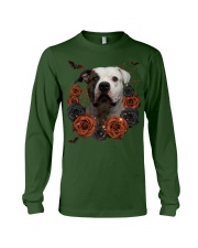American Bulldog-CS3406-Rose And Dog-V3 Long Sleeve Tee tile
