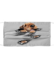 Airedale Terrier-Scratch-FM Cloth face mask front