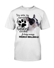 French Bulldog-CS1389-My Hardest Classic T-Shirt front