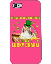 Shetland Sheepdog-CS4143-Lucky Charm-V2 Phone Case tile