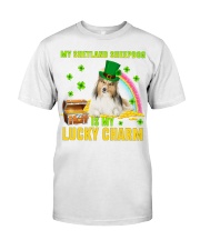Shetland Sheepdog-CS4143-Lucky Charm-V2 Classic T-Shirt front