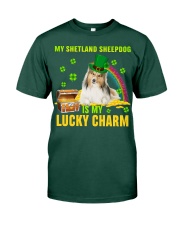 Shetland Sheepdog-CS4143-Lucky Charm-V2 Premium Fit Mens Tee tile