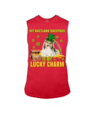 Shetland Sheepdog-CS4143-Lucky Charm-V2 Sleeveless Tee tile