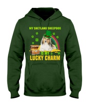 Shetland Sheepdog-CS4143-Lucky Charm-V2 Hooded Sweatshirt tile