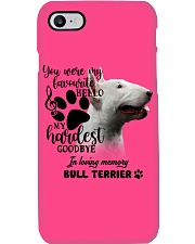 Bull Terrier-CS1389-My Hardest Phone Case tile