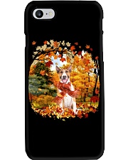 Bull Terrier-CS3111-Autumn Dog-V2 Phone Case tile