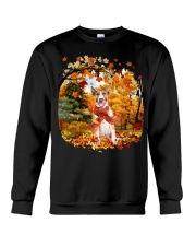 Bull Terrier-CS3111-Autumn Dog-V2 Crewneck Sweatshirt tile