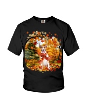 Bull Terrier-CS3111-Autumn Dog-V2 Youth T-Shirt tile
