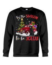 Curly Coated Retriever-CS3821-Tis The Season Crewneck Sweatshirt tile