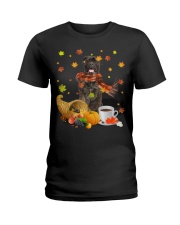 Bull Mastiff-DN2007-Autumn Dog-V4 Ladies T-Shirt tile
