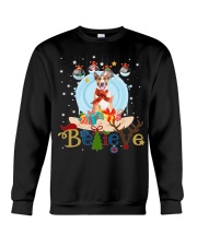Bull Terrier-CS4082-Believe-V2 Crewneck Sweatshirt tile