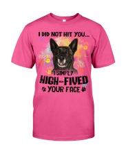 Dutch Shepherd-CS3242-Not Hit You Classic T-Shirt tile