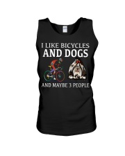 Shih Tzu-CS3082-I Like Bicycles Unisex Tank tile