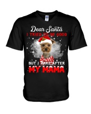 Yorkshire Terrier-CS4035-My MaMa V-Neck T-Shirt tile
