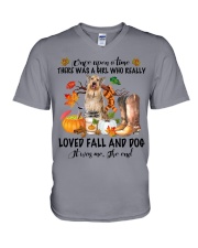 Berger Picard-CS3254-Loved Fall V-Neck T-Shirt tile
