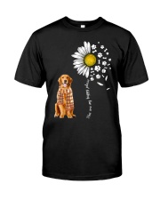 Golden Retriever-CS3830-Happy Place-V2 Premium Fit Mens Tee tile