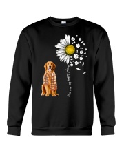 Golden Retriever-CS3830-Happy Place-V2 Crewneck Sweatshirt tile